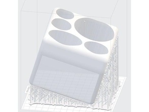portaspazzole strumenti di disegno 3d print model - Mito3D