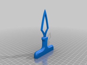 push dagger modelos 3d print model - Mito3D