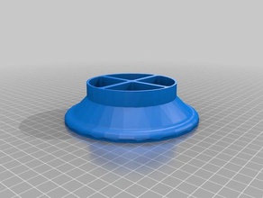 5 inch disc sanding holder lathe chuck machine tools rotary sander 3d print model - Mito3D