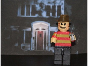 lego freddy krueger toy & game accessories nightmare elm st 3d print model - Mito3D