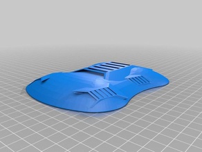teal race car tealdronechallenge drone challenge 3d print model - Mito3D