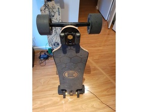 evolve skateboard belt cover stand gtx 107mm sport & outdoors electric gt 3d print model - Mito3D