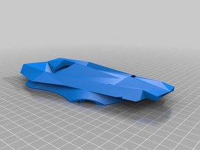 teal drone de corrida tampa pro A impressão 3d tealdronechallenge 3d print model - Mito3D