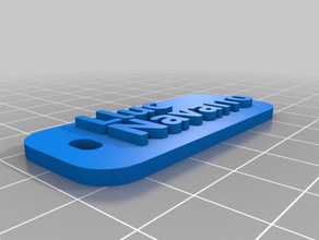 Palladium navarro v2 Anahtarlık özelleştirilmiş 3d print model - Mito3D
