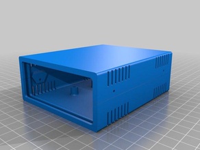 amp meter box l'elettronica su misura 3d print model - Mito3D