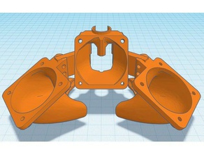 caranguejo fã Impressora 3d de peças 3d print model - Mito3D