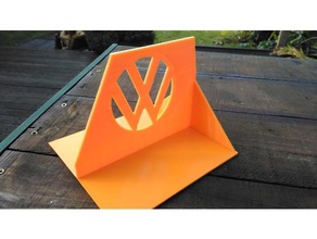 vw-Schrank-Teiler - Organisation die Buchstütze Bücherregal campervan vw camper 3d print model - Mito3D