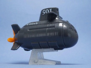 submarine sr toy & game accessories japan 3d print model - Mito3D