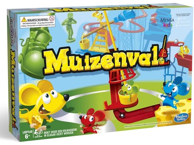 muizenval piège à souris attrap' mensa jeu d'enfants jouets & jeux de plateau les enfants la 3D print model - Mito3D
