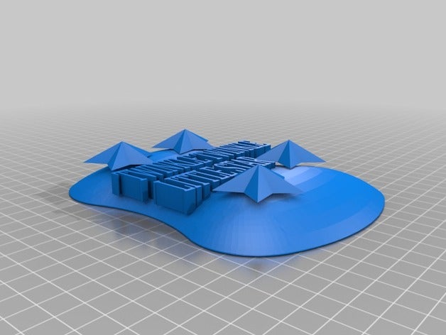 twinkle little star r c vehículos poco estrella tealdronechallenge 3D print model - Mito3D