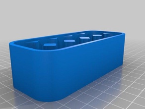 boitier e-liquide - couvercle unité de 10 s les conteneurs personnalisé 3d print model - Mito3D