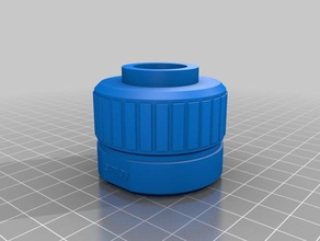 nerf-barrel-adapter v2 Spielzeug & game Zubehör Fass nerf nerfbarrel barrel 3d print model - Mito3D
