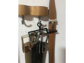 belt hanger 3d print model - Mito3D