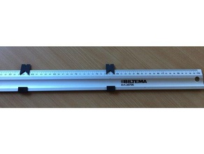 marker slide ruler parts slider 3d print model - Mito3D