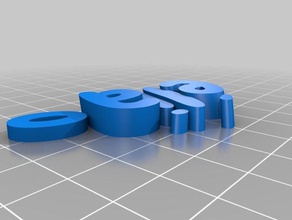 elia3 llaveros personalizado 3d print model - Mito3D