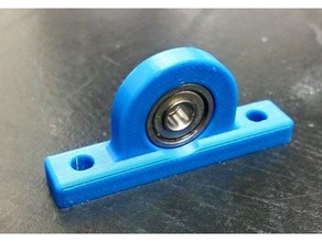 bearing block 10mm outside diameter 4mm width hobby 3d print model - Mito3D