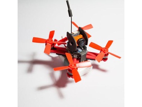 3d 85 brushless swift runcam micro de mise à niveau r c véhicules quadcopter hélicoptère quadricoptère frame mini 3d print model - Mito3D