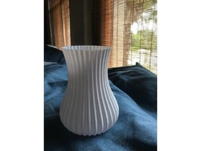 designer vase decor beautiful best create design fusion modern simple style test usefull mode 3d print model - Mito3D