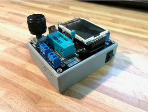 component tester gm328a case electronics 3d print model - Mito3D