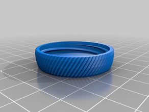 container knurled lid containers customized 3d print model - Mito3D