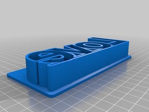 el amor ausstecher cocina y comedor personalizado 3d print model - Mito3D