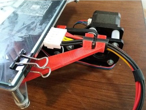 tevo tarantula heated bed cable management 3d printer parts 3d print model - Mito3D