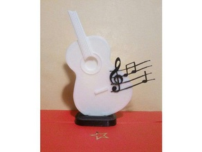 guitar 3d printing 3d print model - Mito3D