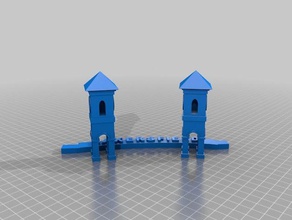 bakersfield arch sign buildings & structures 3d print model - Mito3D