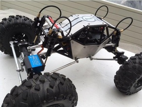 gmade r1 1 10 scala rock crawler buggy lipo 2s vassoio hobby 3d print model - Mito3D