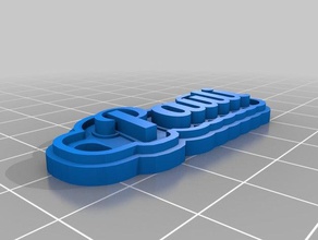 pauli 2 Schlüsselanhänger kundengebundene 3d print model - Mito3D