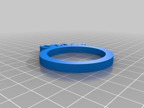uncle napkin rings kitchen & dining customized 3d print model - Mito3D