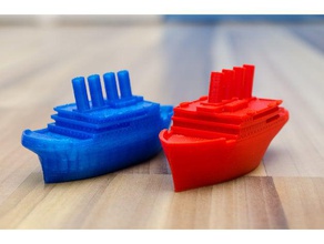 little simple ocean giant bathtub toy & game accessories boat boats children float floats kids passenger ship small steam swim toys 3d print model - Mito3D