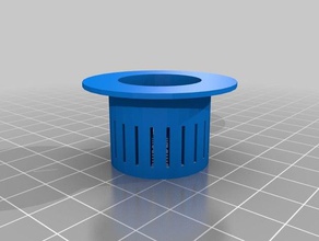 bathroom sink strainer customized drain filter 3d print model - Mito3D