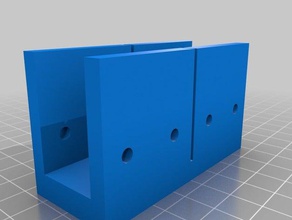 20x20 profilo di taglio base Le stampanti 3d 3d print model - Mito3D