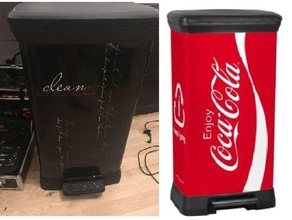 pedale despeje poubelle gifi lata de lixo Impressora 3d peças 3d print model - Mito3D