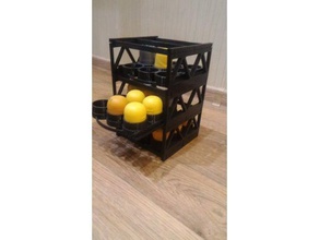 organizer kinder surprises tool holders & boxes box egg suprise storage 3d print model - Mito3D