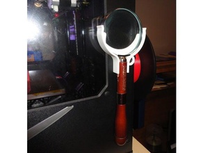 magnifier mount 3d printer accessories tool holder 3d print model - Mito3D