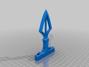 20 itme bıçak modelleri prop 3d print model - Mito3D