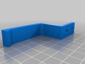 under counter hook household 3d print model - Mito3D