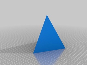 125mm triangle 3d printing tests customized 3d print model - Mito3D