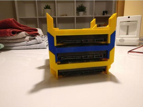 hdd tray stack computer adapter caddy enclosure 3d print model - Mito3D