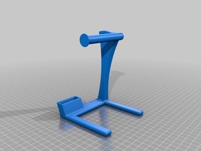 soporte de bobina la ranura herramienta Impresora 3d accesorios filamento 3d print model - Mito3D