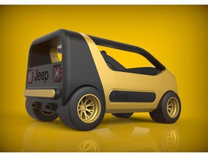 jeep toy vehicles 3d print model - Mito3D
