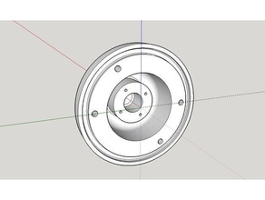 sensor cover wheelchair electronic brake assembly robotics protective parts 3d print model - Mito3D