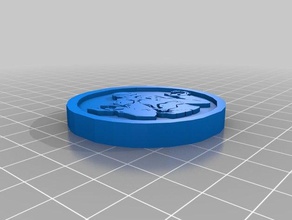 overwatch reaper shurg medal coin hobby shrug 3d print model - Mito3D