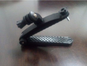 appareil photo sac à dos clip L'impression 3d de ceinture le gopro go pro accessoires 3d print model - Mito3D