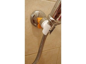 kes bathroom replacement showerhead holder parts shower head water pik waterpik 3d print model - Mito3D