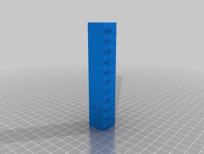 cr-10 gamel pla de calibración temperatura la torre La impresión en 3d las pruebas personalizado 3d print model - Mito3D