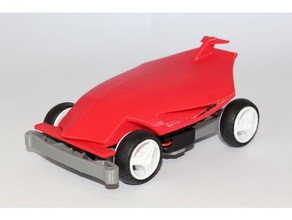 mini 2wd a indústria automotiva 4wd mini4wd tamiya 3d print model - Mito3D