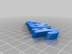 jared llaveros personalizado 3d print model - Mito3D